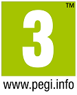 PEGI 3 rating