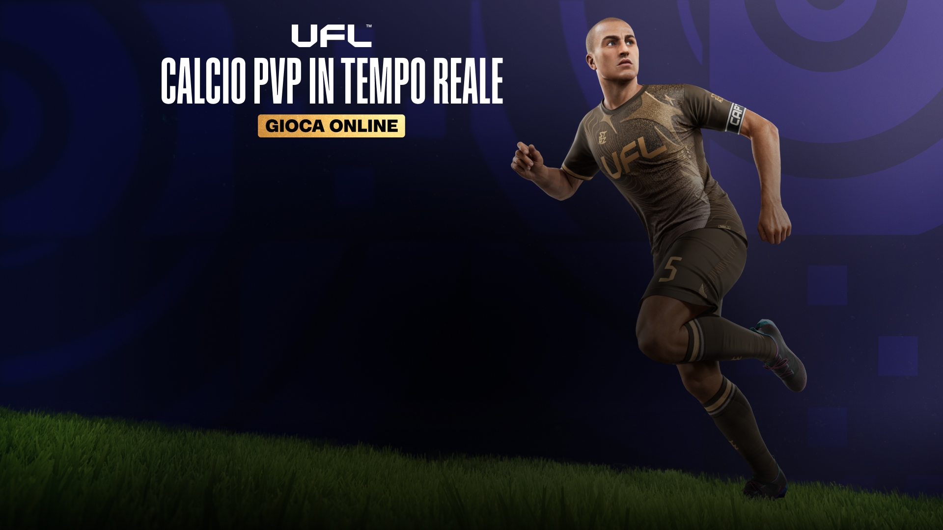 Key visual UFL – PvP di calcio in tempo reale, gioca online
